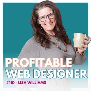 profitable web designer podvast cover photo