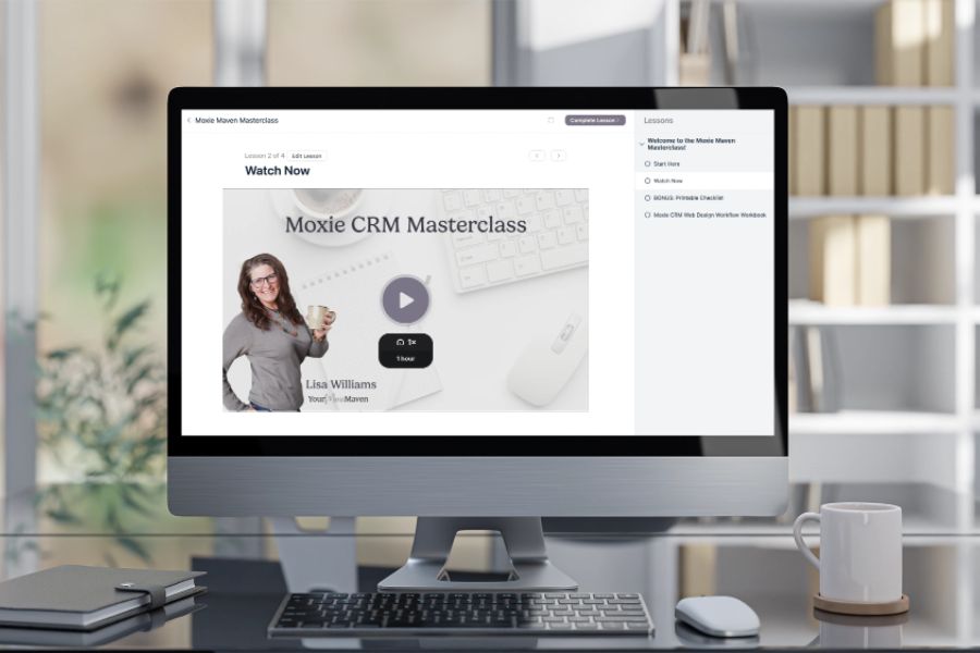 moxie maven masterclass feature mock up