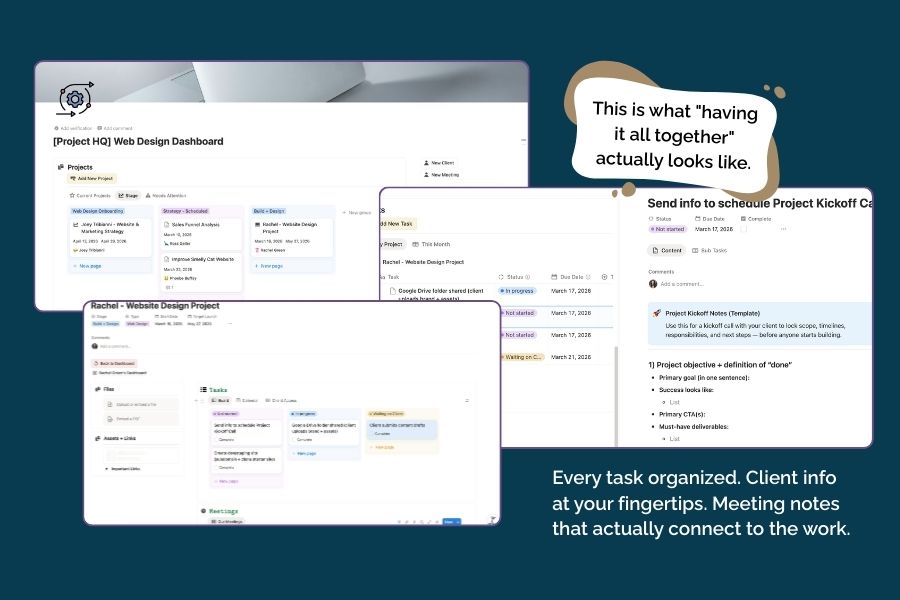 webinar web designer's project hq showcase