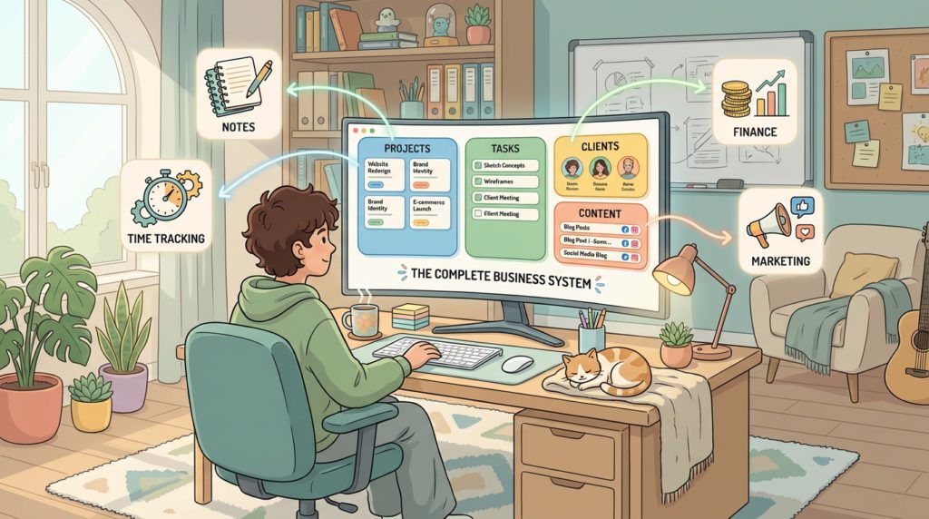 notion ai generated image business system