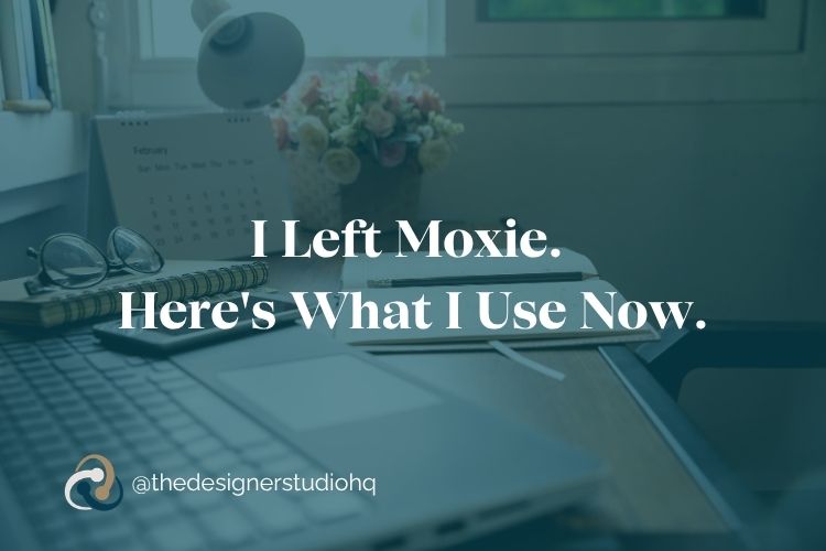 i left moxie. here's what i use now.